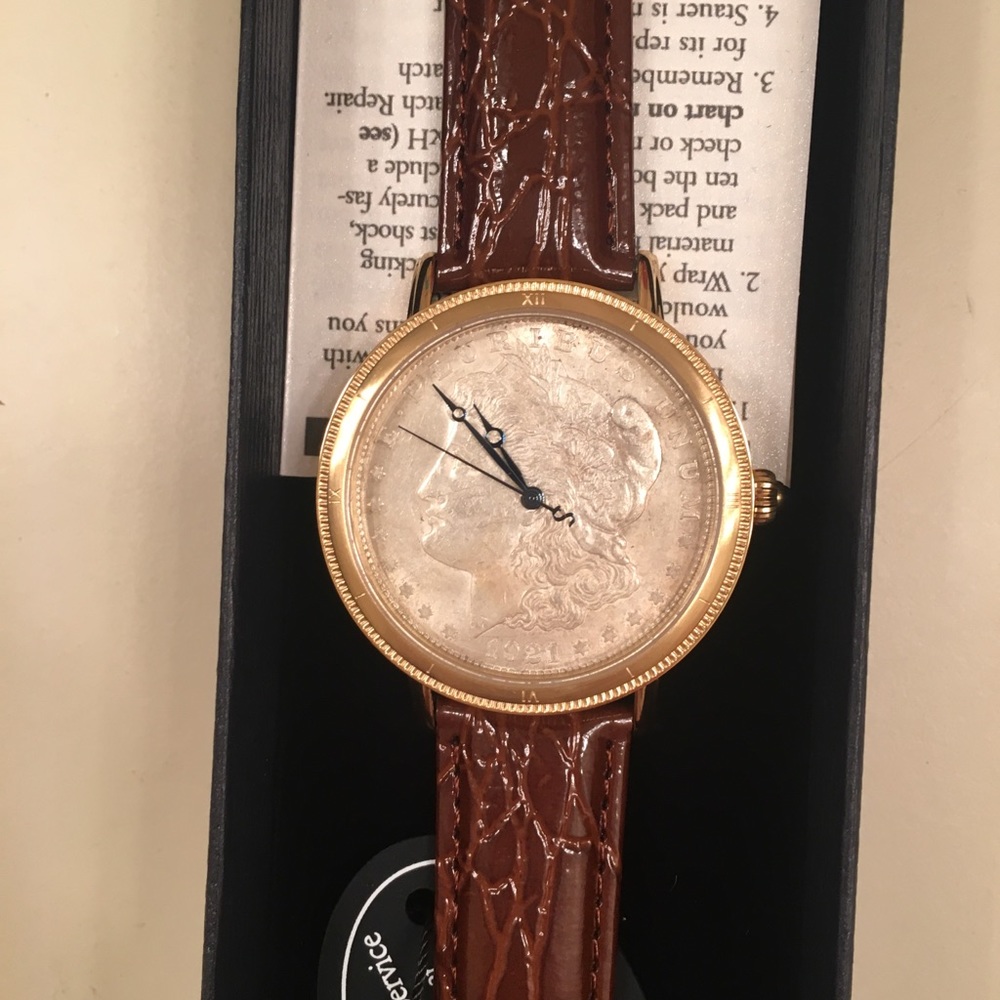Stauer heritage of art and science watch